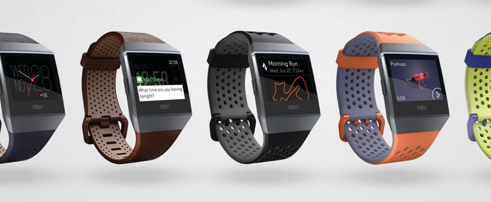 Fitbit kondigt Ionic-smartwatch en weegschaal aan