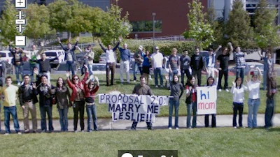Man doet huwelijksaanzoek via Google Street View