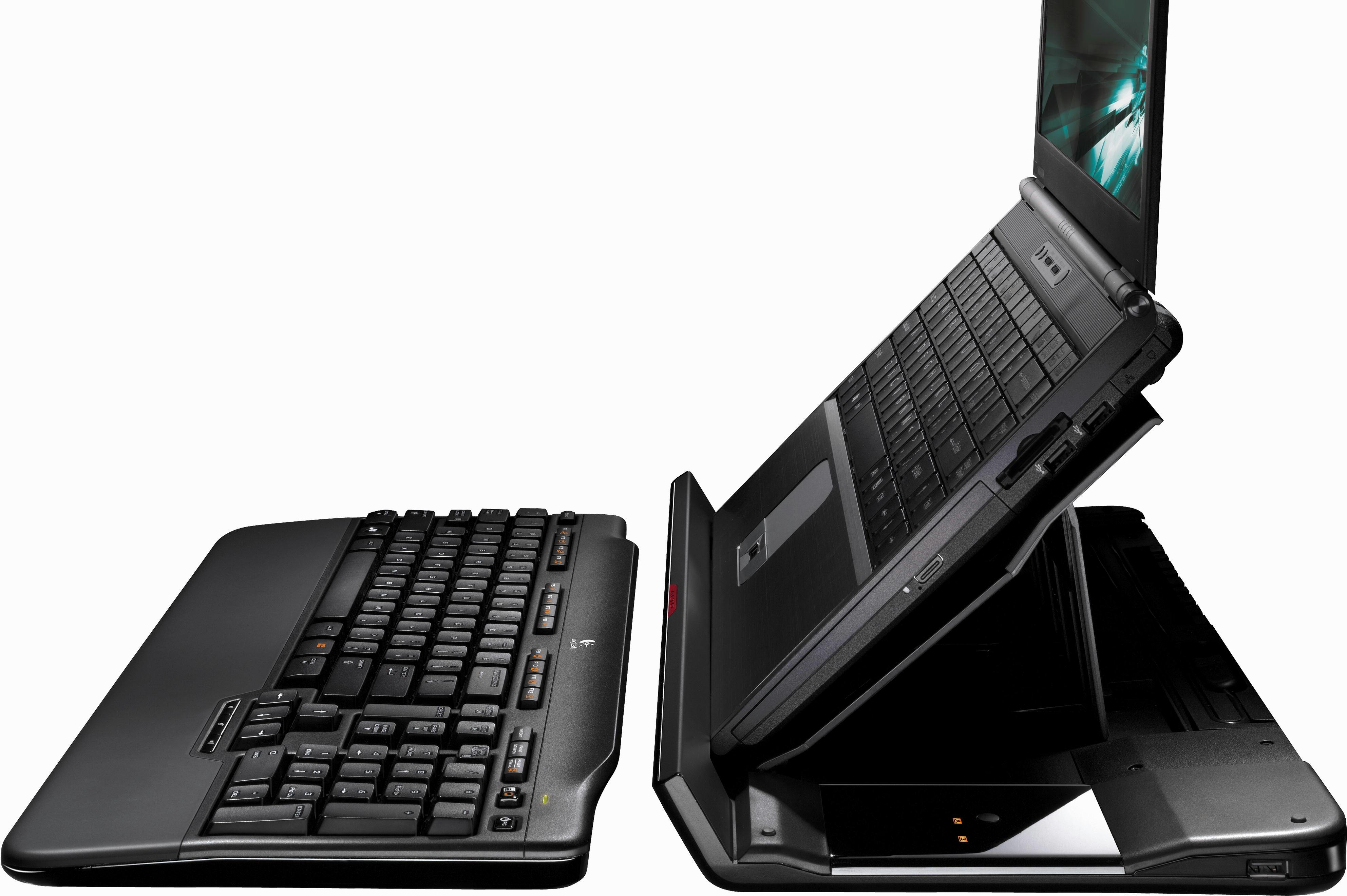Logitech maakt een desktop van notebook