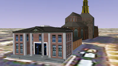 Groningen driedimensionaal in Google Earth