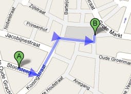 Google Maps kan wandelroutes plannen