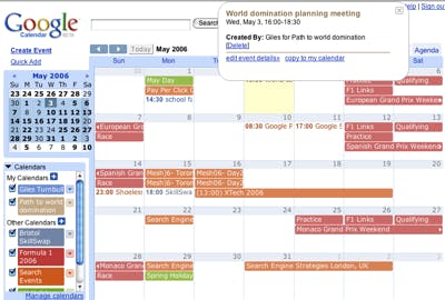 Google Calendar en GMail straks ook offline gebruiken