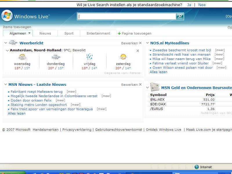 UPDATE: Nieuwe Windows Live vandaag van start
