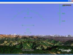 Verborgen flightsim gevonden in Google Earth