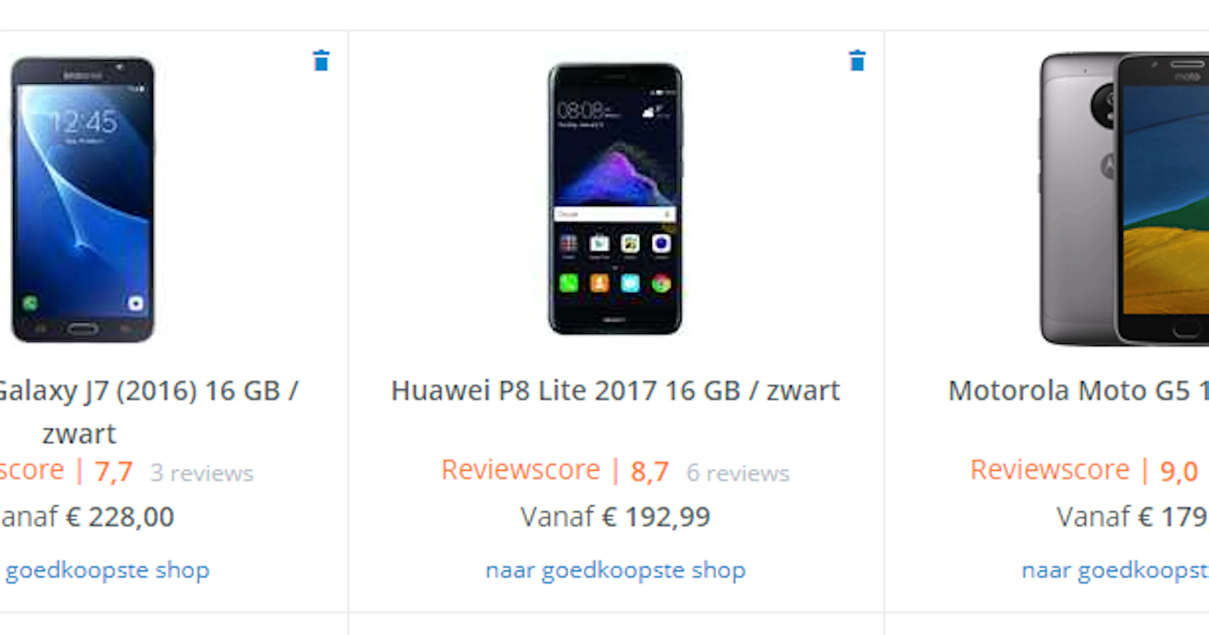 De 5 populairste budget-smartphones van dit moment