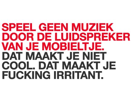 Student wil 'noise-criminals' aanpakken