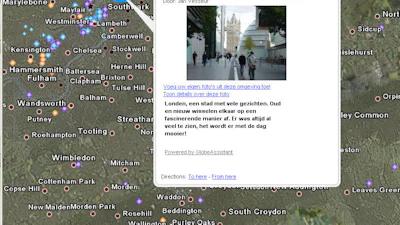 KLM zet reisfoto's en recensies op Google Earth