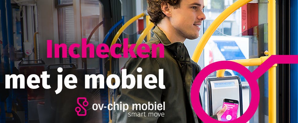 Reizen met smartphone als ov-chipkaart nog geen succes