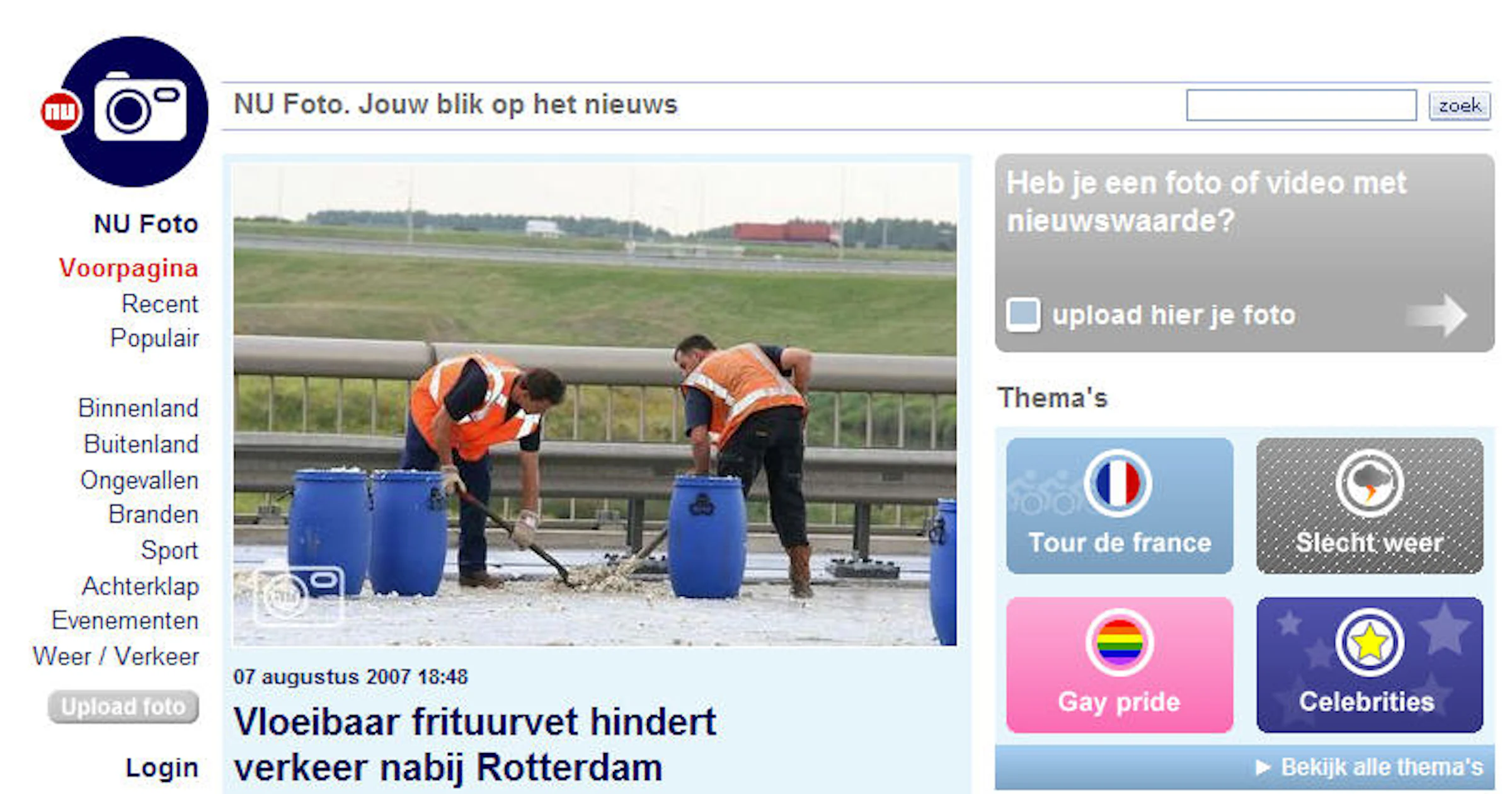 Nu.nl bouwt Lezersfoto's uit tot burgernieuwsfotosite