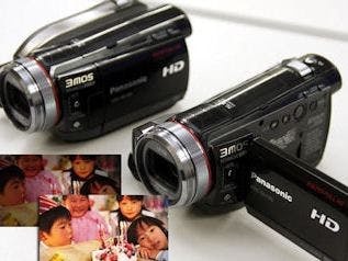 Panasonic filmt in het donker