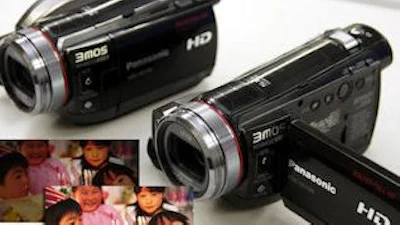 Panasonic filmt in het donker