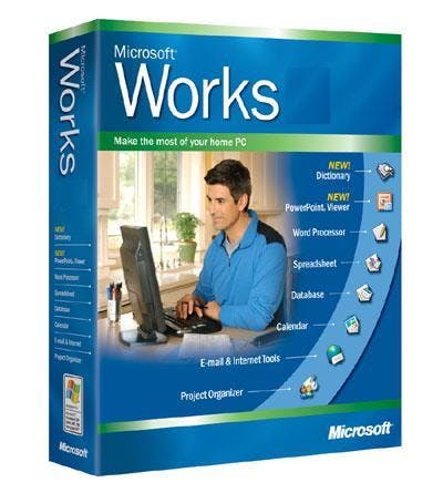 MS Works gratis met advertenties