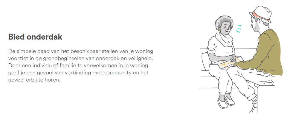 Vang zelf vluchtelingen op met Airbnb