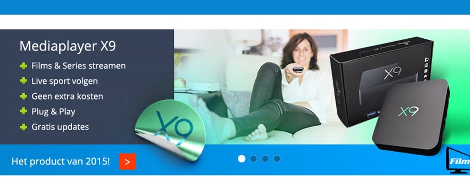 Aanbieder Filmspeler schikt met Stichting Brein