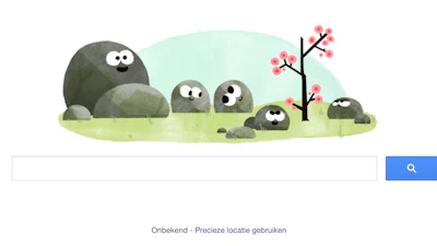 Google attendeert op Lente equinox