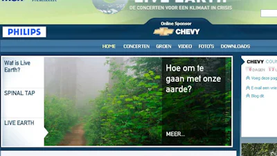 7-7-7: Live Earth gigantisch van (internet)omvang