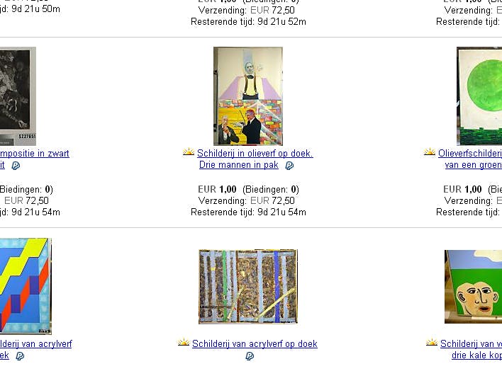 Museumstukken te koop op eBay