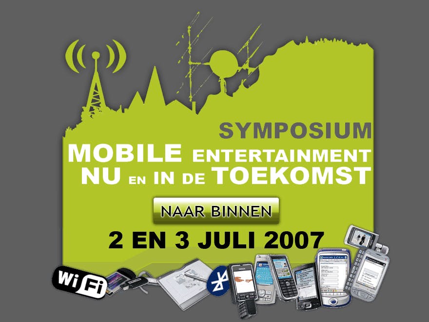 Uit-tip: symposium over mobiel entertainment