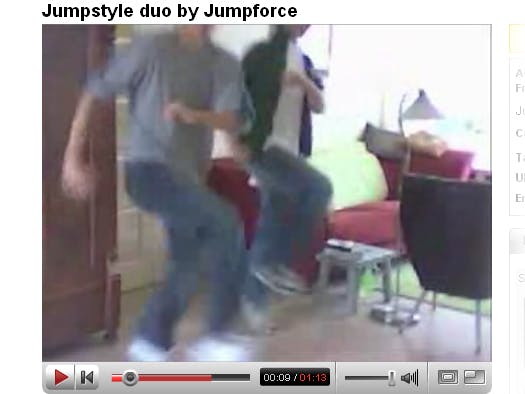 Jumpstyle verovert YouTube