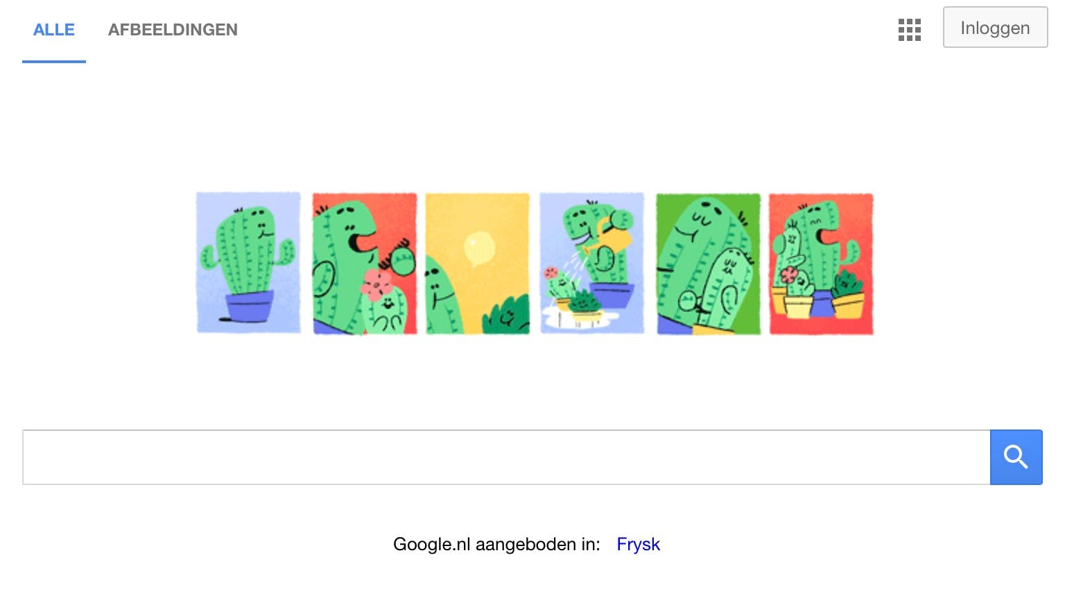 Vaderdag 2017, natuurlijk met een Google doodle