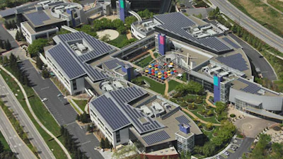 Google op zonne-energie