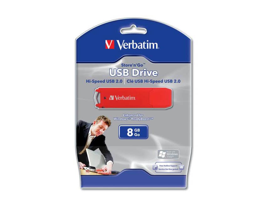 Verbatim komt met 8 GB usb-stick