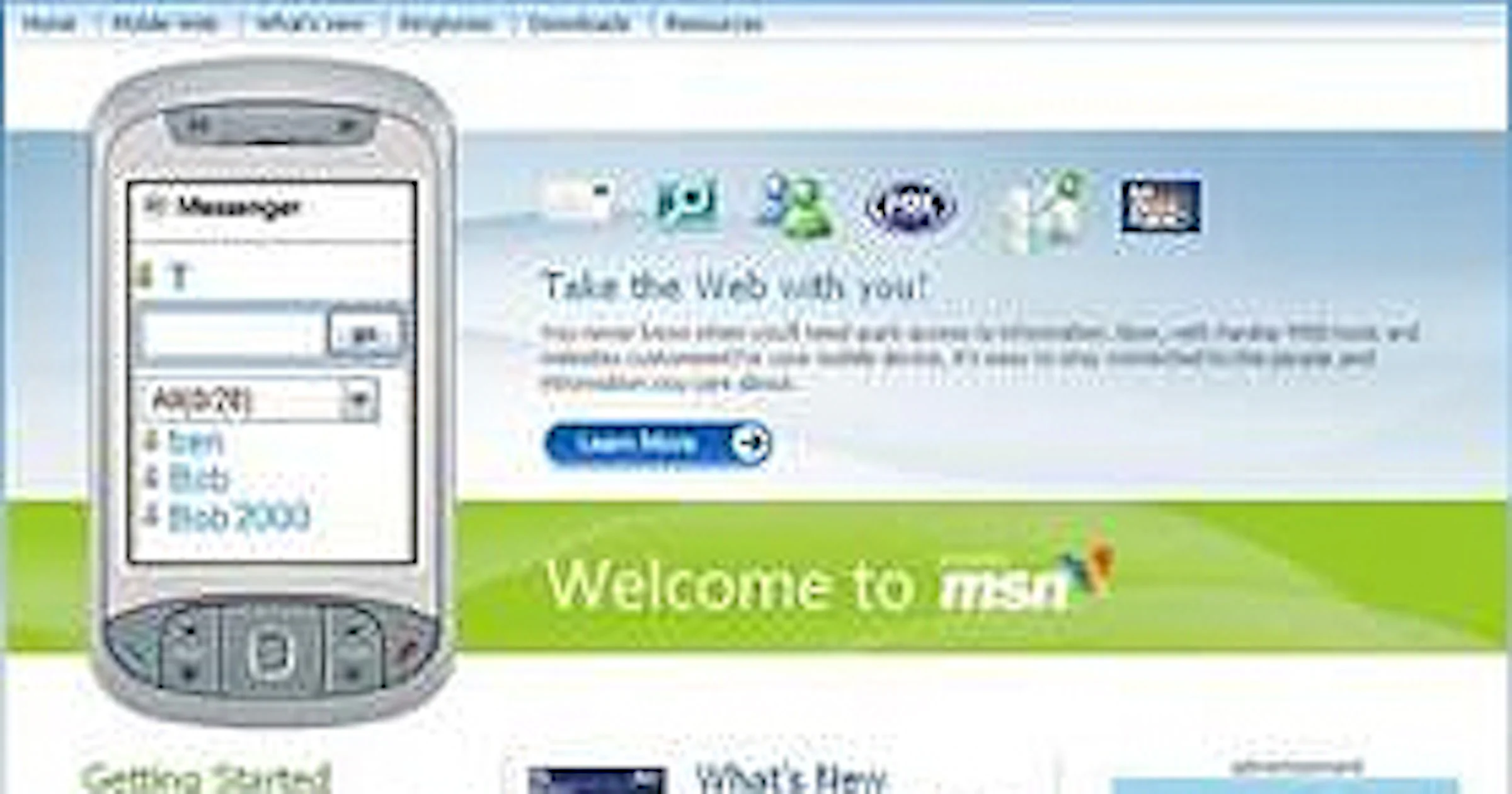 Microsoft lanceert MSN Portal voor mobieltjes