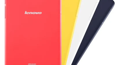 Lenovo brengt kleurrijke tablets op de markt