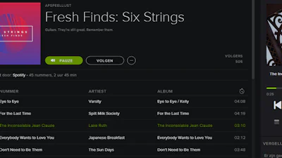 Spotify helpt je opkomende artiesten ontdekken met Fresh Finds