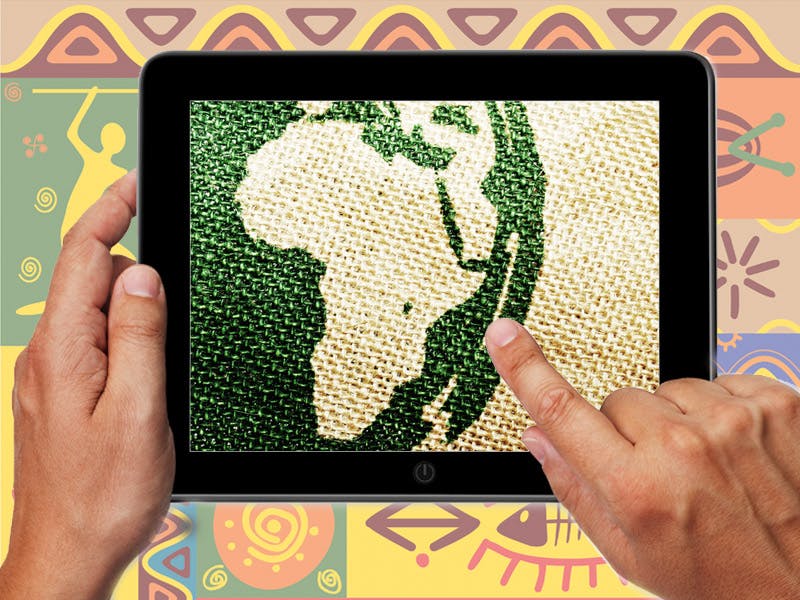 Tablet populair in Afrika en Midden-Oosten