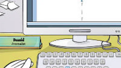 Leren typen met Donald