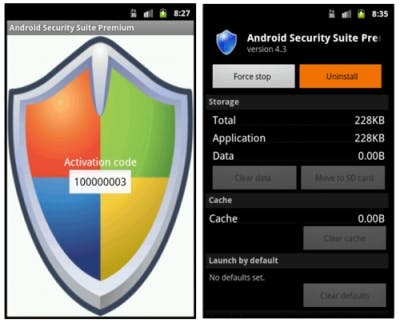 Android virusscan-app steelt sms-jes