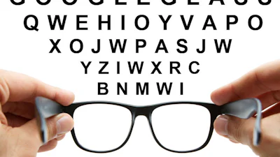 Google Glasses ook in bestaande bril en als contactlens