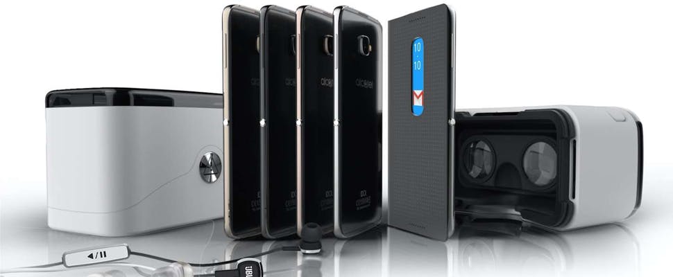 Verpakking Alcatel Idol 4-serie is virtual reality-bril