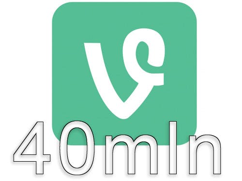 Vine nu al 40 miljoen gebruikers