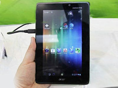 Acer Tab A110: Quadcore tablet voor rond de € 200 