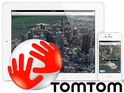 iOS 6 Maps App gebruikt TomTom