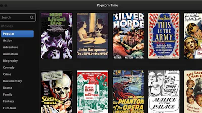 Piraten slaan terug met Popcorn Time