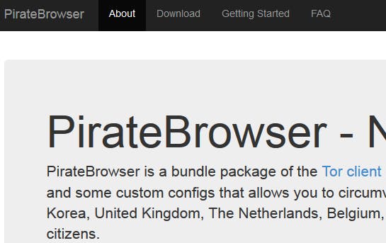 Pirate Browser omzeilt blokkade providers