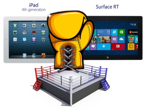 Wederom Surface RT vs iPad-reclame van Microsoft