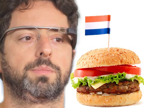 Google-oprichter Sergey Brin steunt Nederlands kweekvlees