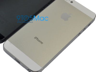 iPhone 5-behuizing gelekt