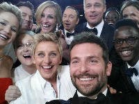 Ellens Oscarselfie zorgt voor meeste retweets ooit