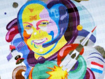 André Kuipers megaportret in weiland