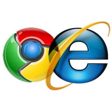 Google Chrome wereldwijd groter dan IE