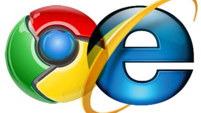 Google Chrome wereldwijd groter dan IE