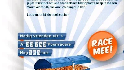 Speurspel op Marktplaats: 10.000 euro
