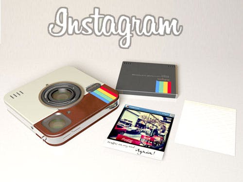 Instagram camera in de maak