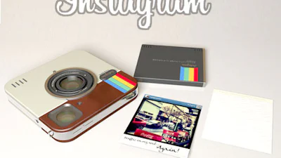 Instagram camera in de maak