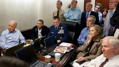 Foto van Obama in controlekamer breekt record op Flickr